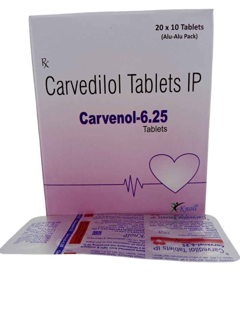 CARVENOL 6.25MG - 10 TABLET - Image 3