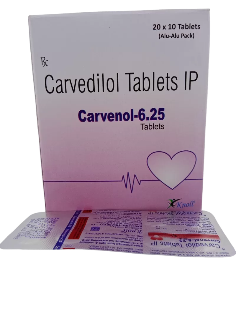 CARVENOL 6.25MG - 10 TABLET - Image 3