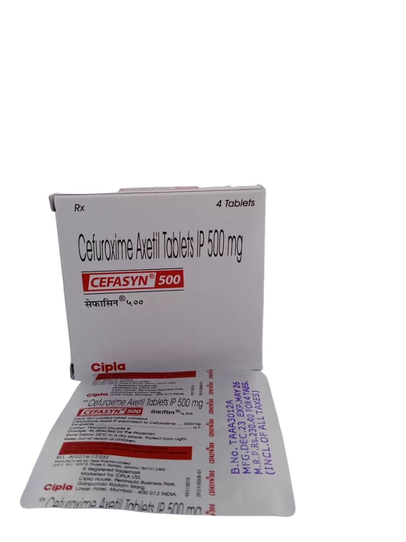 CEFASYN 500MG - 4 TABLET - Image 4