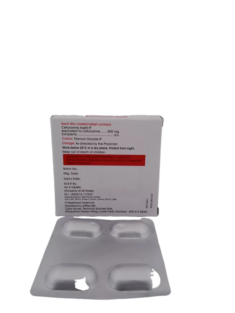 CEFASYN 500MG - 4 TABLET - Image 3