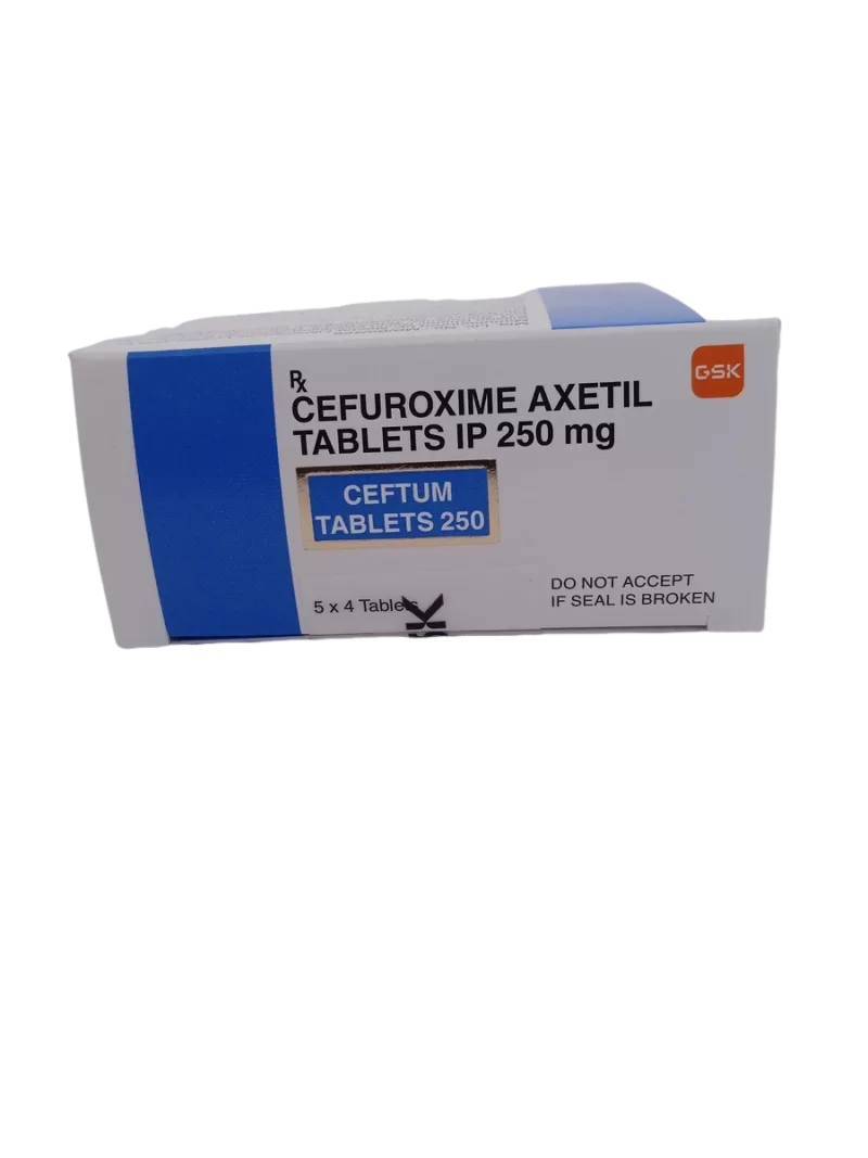 CEFTUM 250 MG - 4 TABLETS - Image 3