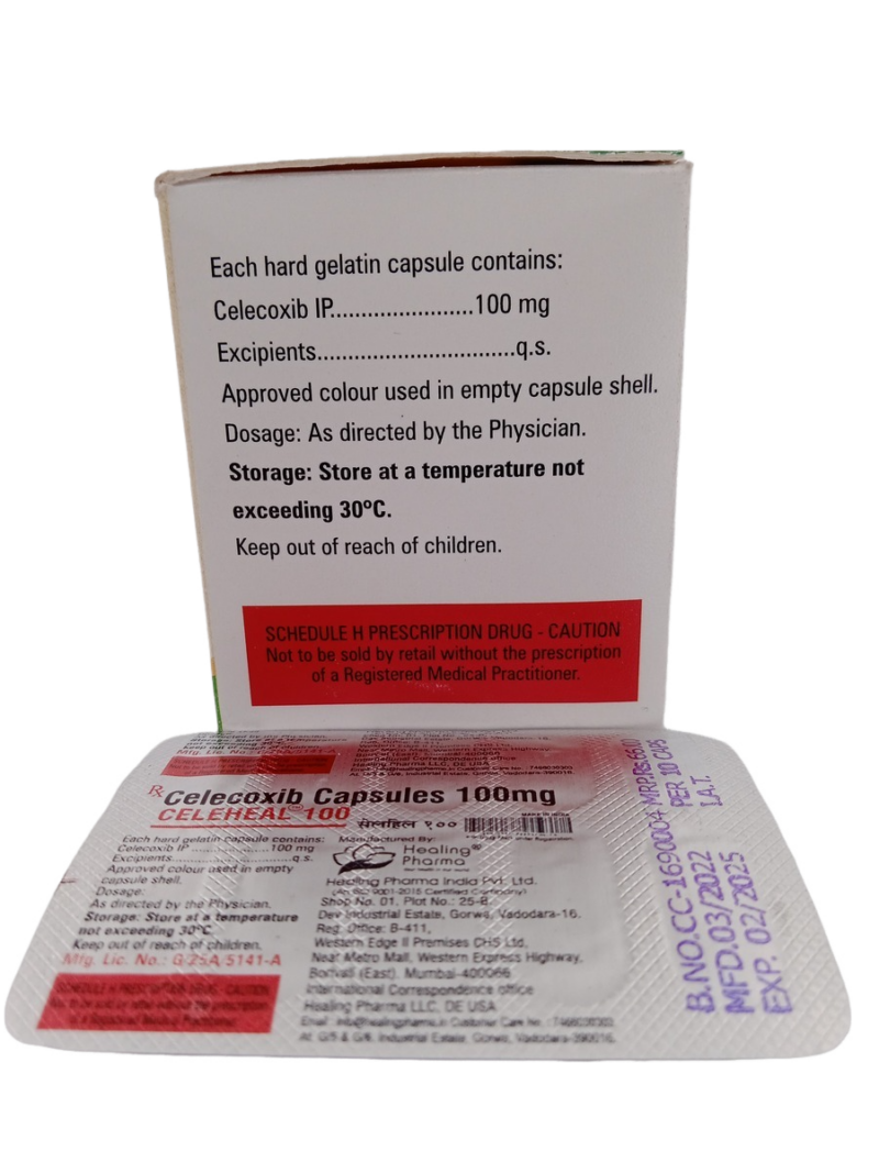CELEHEAL 100MG - 10 CAPSULES - Image 4