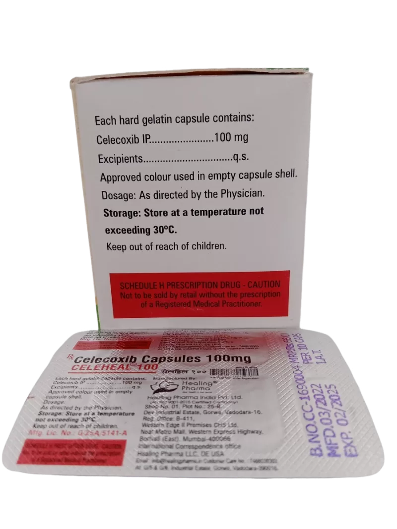 CELEHEAL 100MG - 10 CAPSULES - Image 4