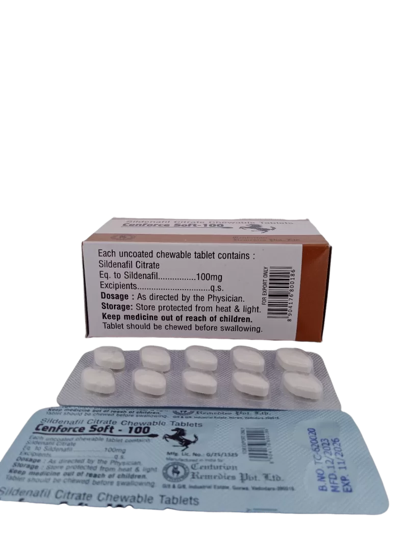 CENFORCE SOFT 100 MG - 10 TABLET - Image 4