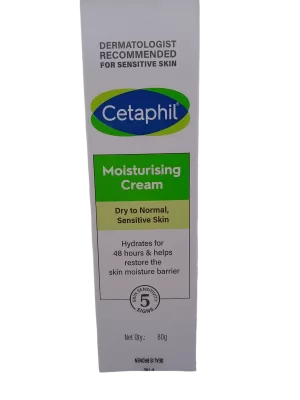 CETAPHIL MOISTURISING CREAM - 1 TUBE OF 80gm