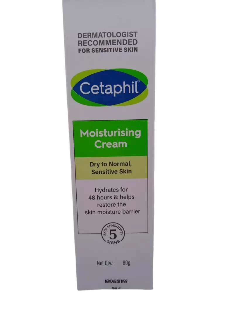 CETAPHIL MOISTURISING CREAM - 1 TUBE OF 80gm