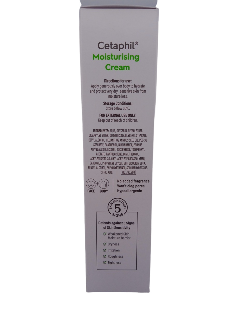 CETAPHIL MOISTURISING CREAM - 1 TUBE OF 80gm - Image 3