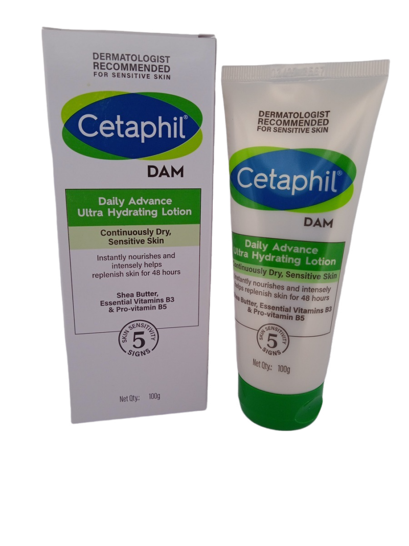 CETAPHIL DAM ULTRA HYDRATING LOTION – 30gm - Image 3