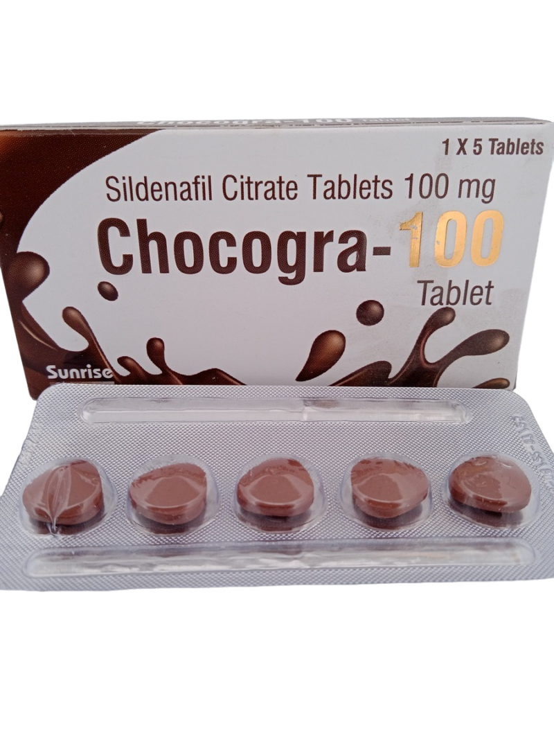 CHOCOGRA 100 MG - 5 TABLETS - Image 2
