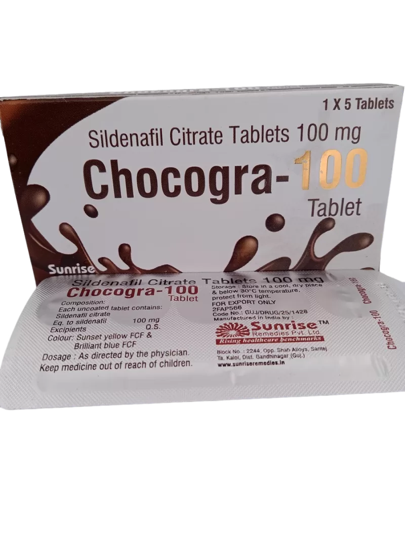 CHOCOGRA 100 MG - 5 TABLETS - Image 3