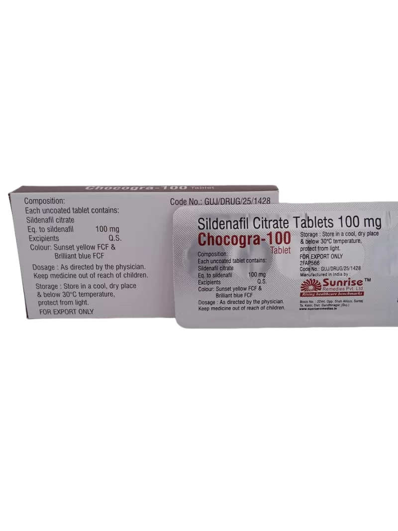 CHOCOGRA 100 MG - 5 TABLETS - Image 4
