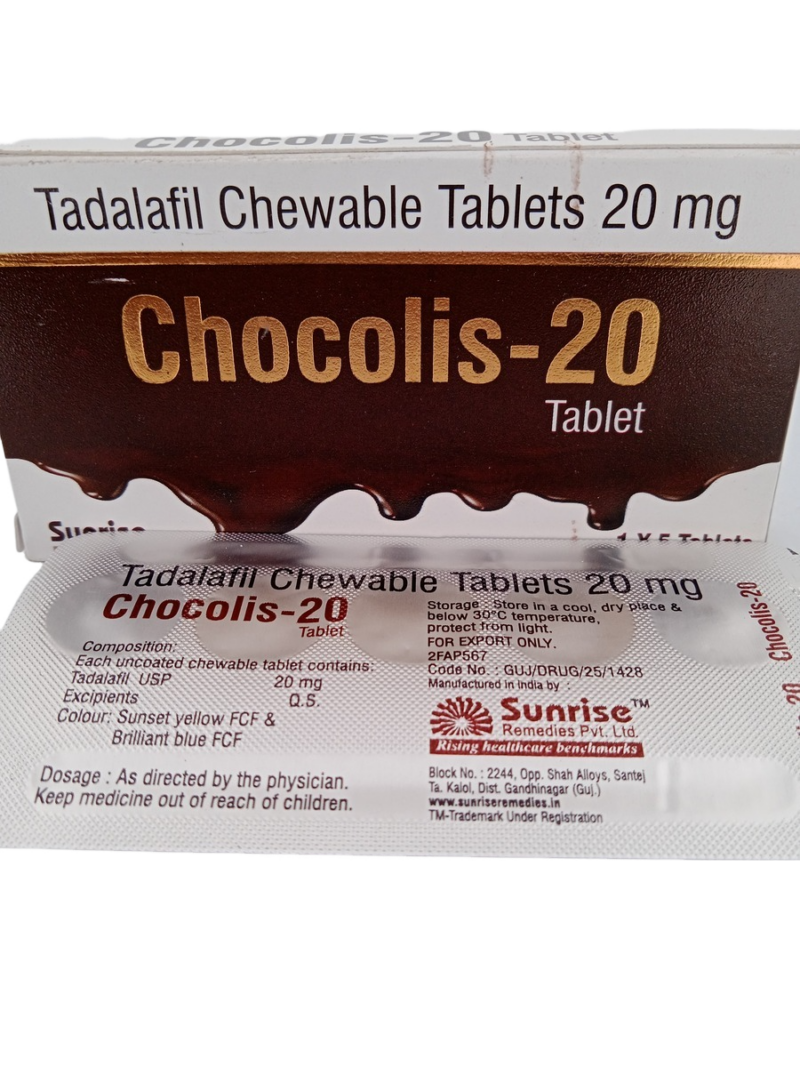 CHOCOLIS 20 MG - 5 TABLETS - Image 3