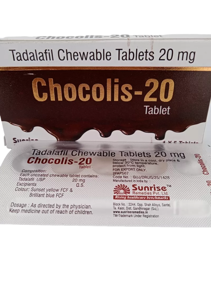 CHOCOLIS 20 MG - 5 TABLETS - Image 3