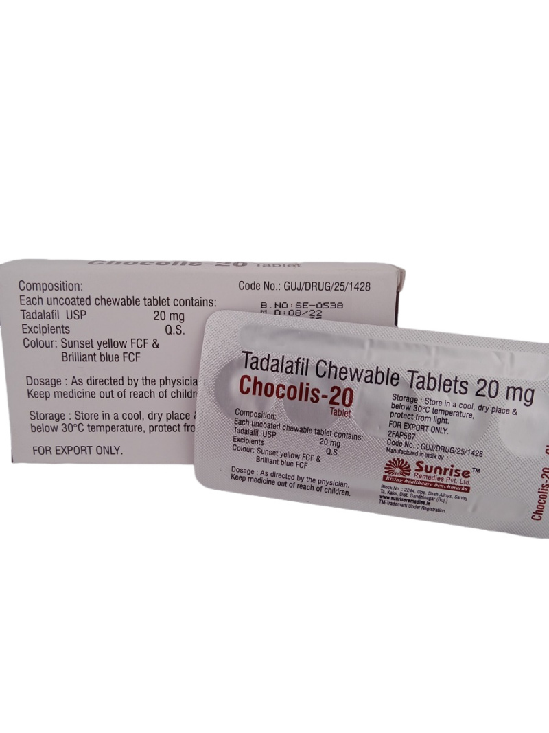 CHOCOLIS 20 MG - 5 TABLETS - Image 4