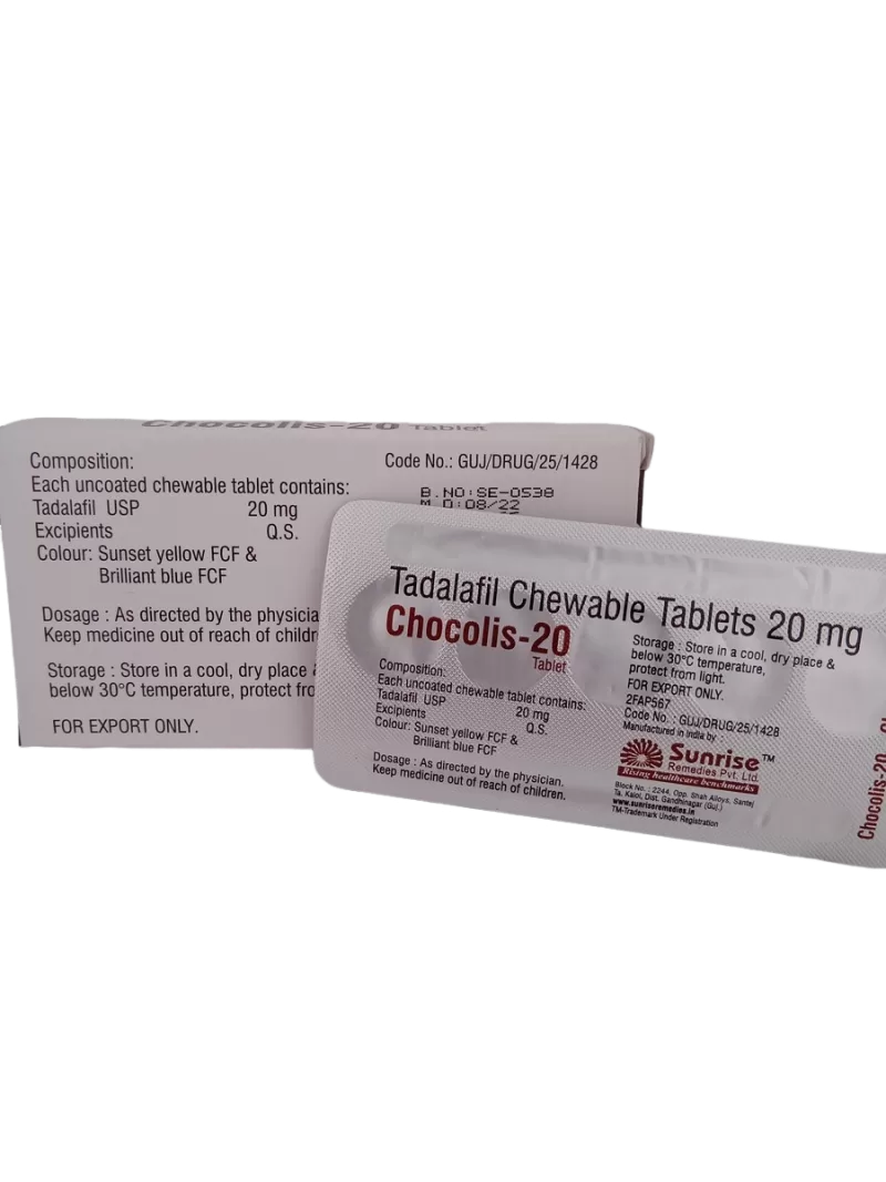 CHOCOLIS 20 MG - 5 TABLETS - Image 4