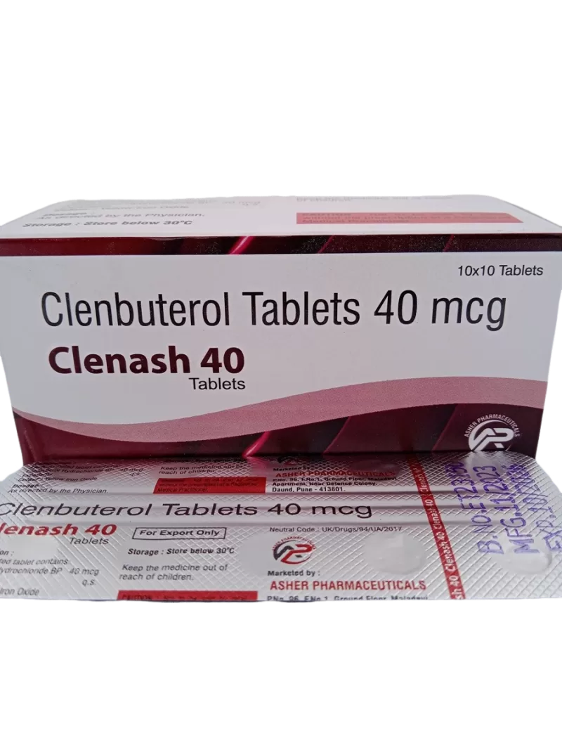 CLENASH 40MCG - 10 TABLET - Image 2