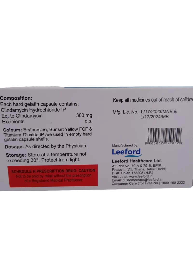 CLINSOL 300MG - 10 CAPSULE - Image 4