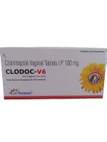 CLODOC V6 100MG - 6 TABLET