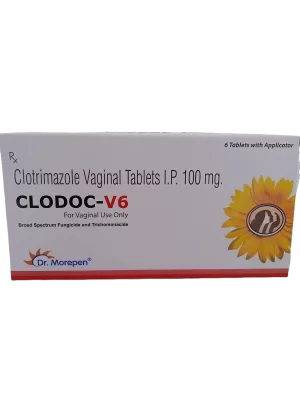 CLODOC V6 100MG - 6 TABLET