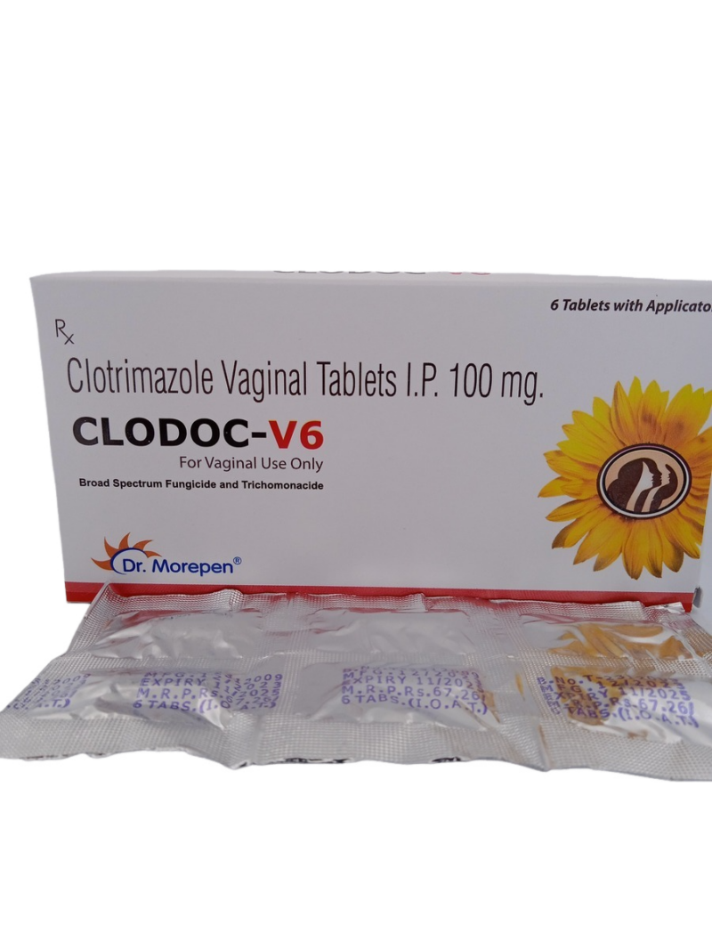 CLODOC V6 100MG - 6 TABLET - Image 2