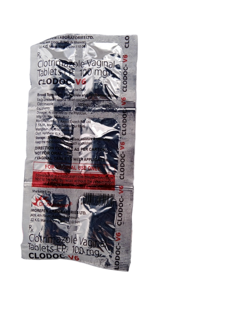 CLODOC V6 100MG - 6 TABLET - Image 4