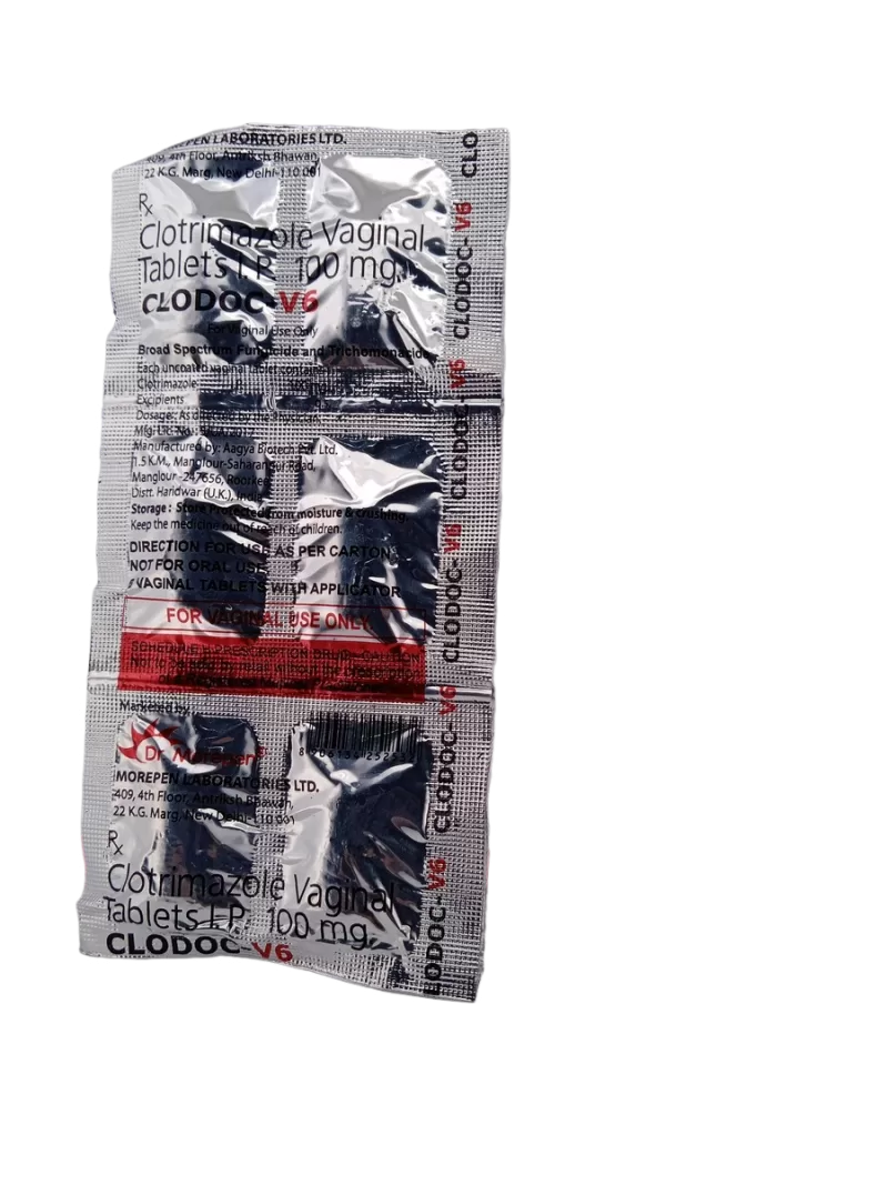 CLODOC V6 100MG - 6 TABLET - Image 4