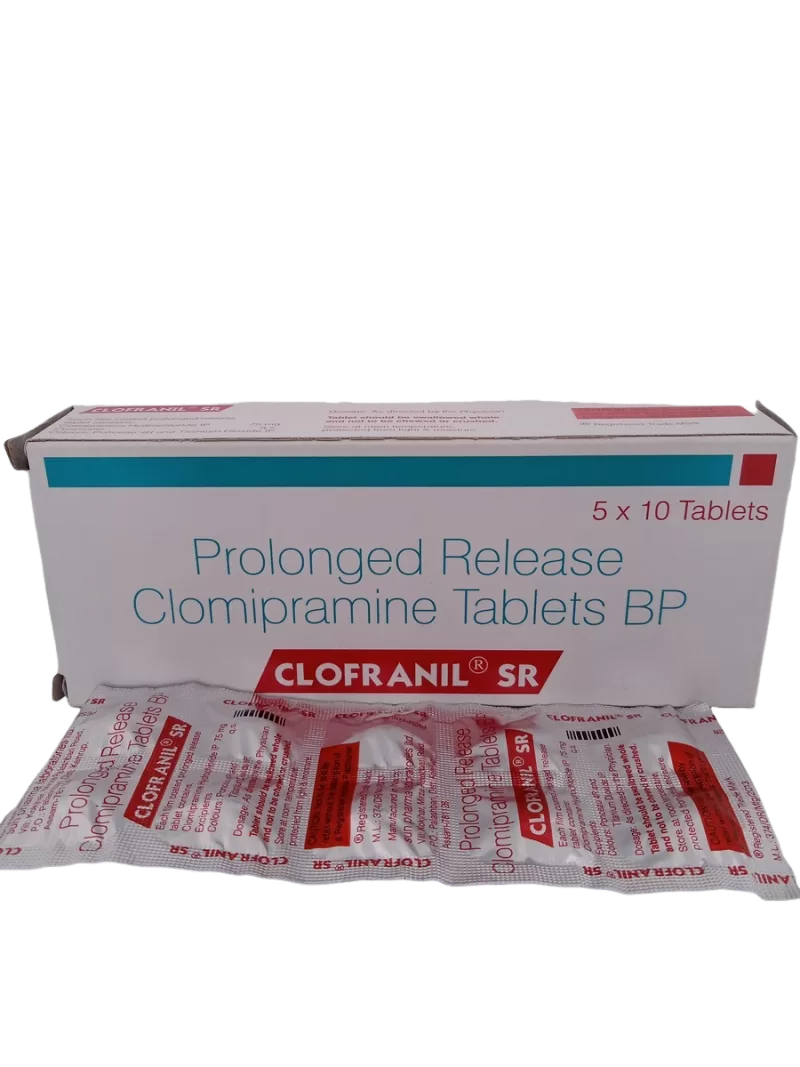 CLOFRANIL SR 75 MG - 10 TABLETS - Image 2