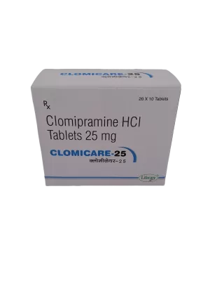 CLOMICARE 25 MG - 10 TABLETS