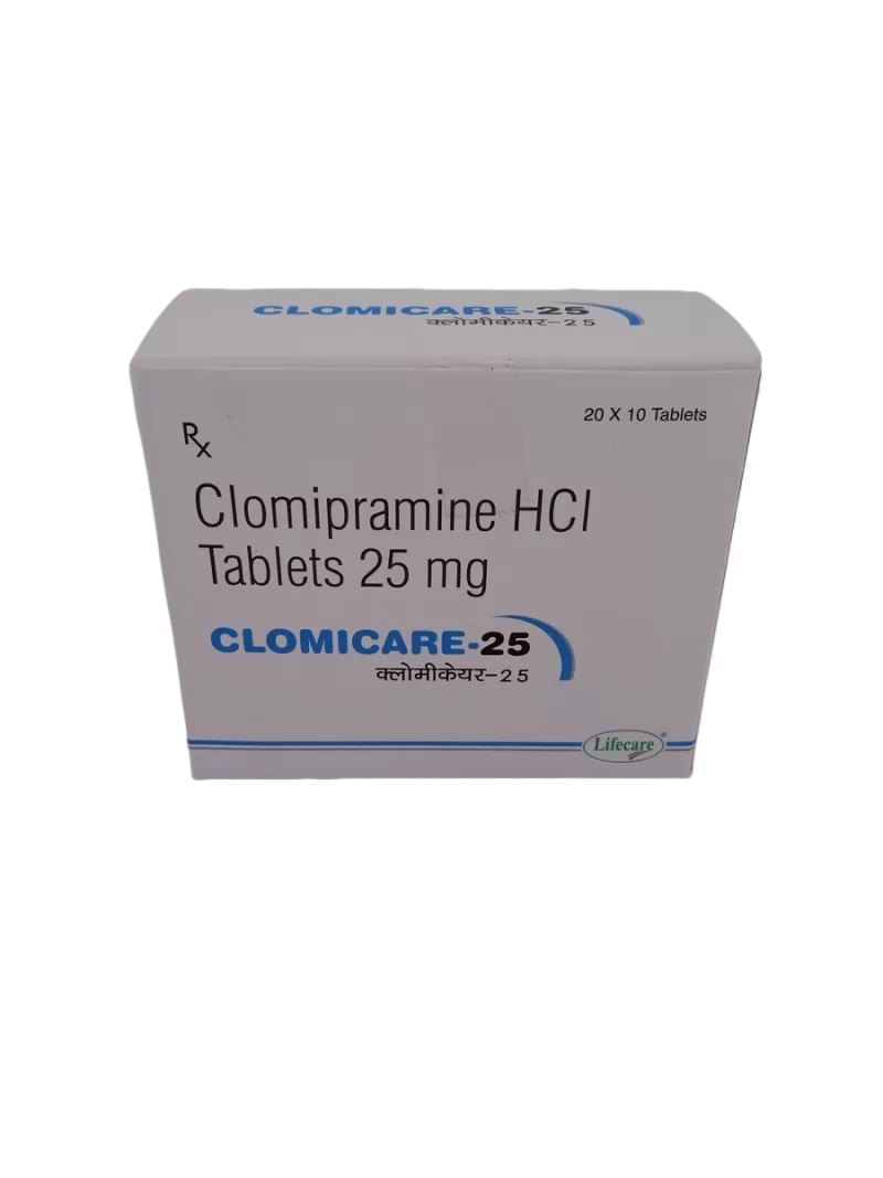 CLOMICARE 25 MG - 10 TABLETS