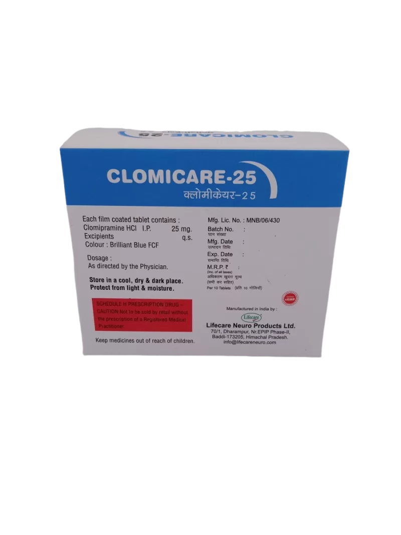 CLOMICARE 25 MG - 10 TABLETS - Image 4