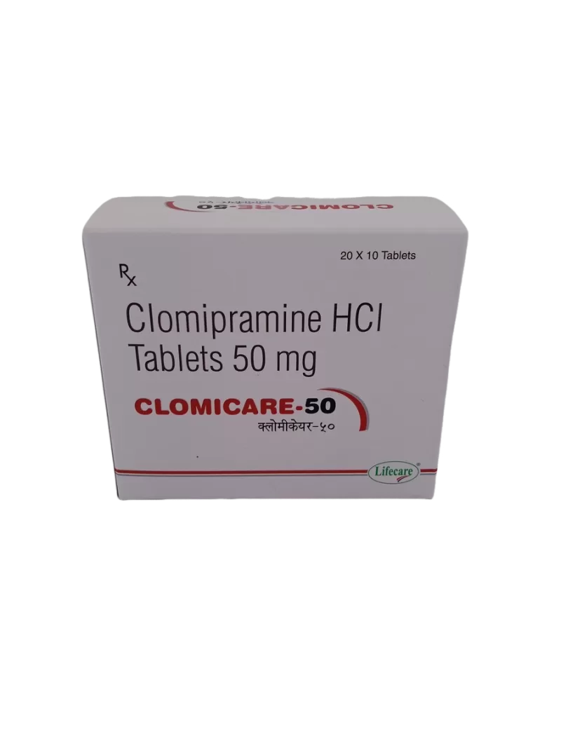 CLOMICARE 50 MG - 10 TABLETS
