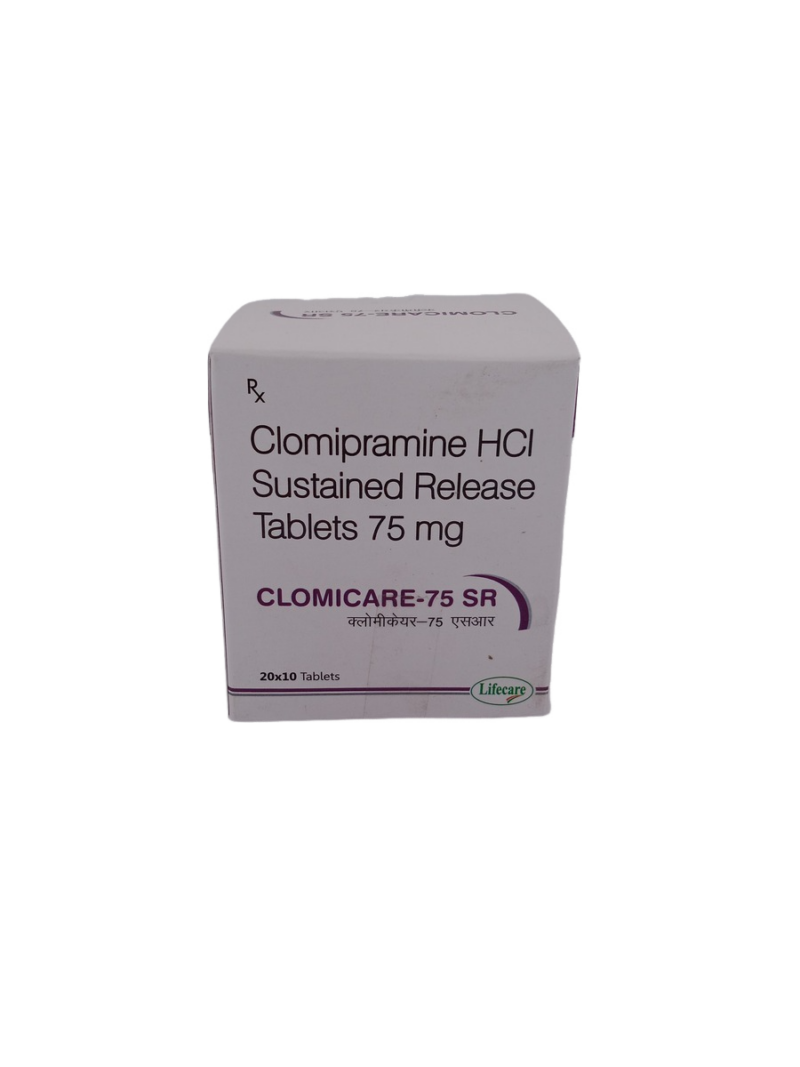 CLOMICARE 75 SR - 10 TABLETS