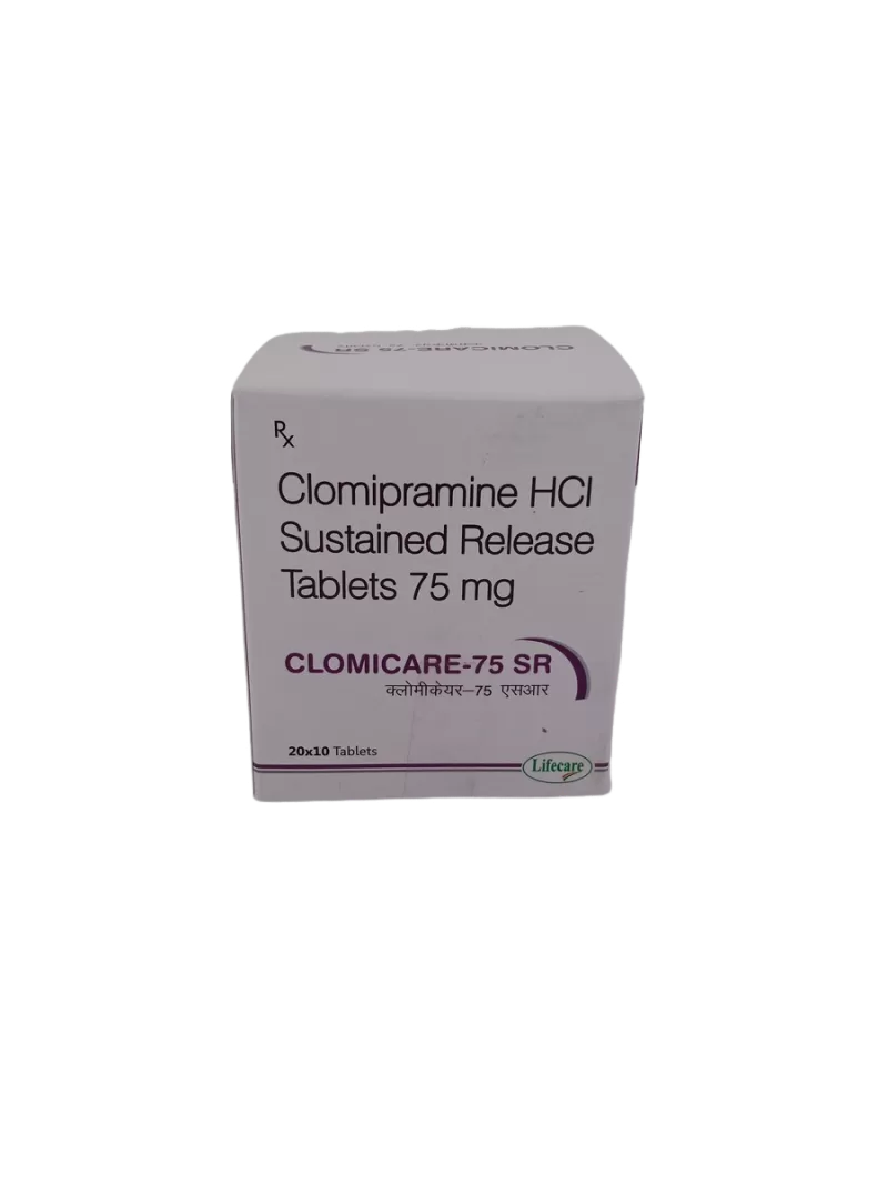 CLOMICARE 75 SR - 10 TABLETS
