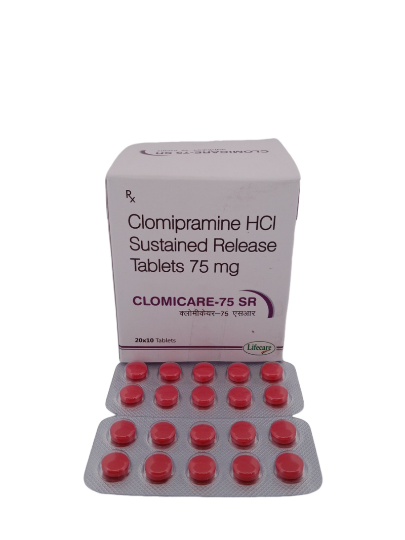 CLOMICARE 75 SR - 10 TABLETS - Image 2