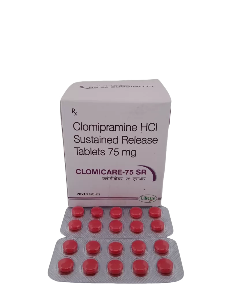 CLOMICARE 75 SR - 10 TABLETS - Image 2