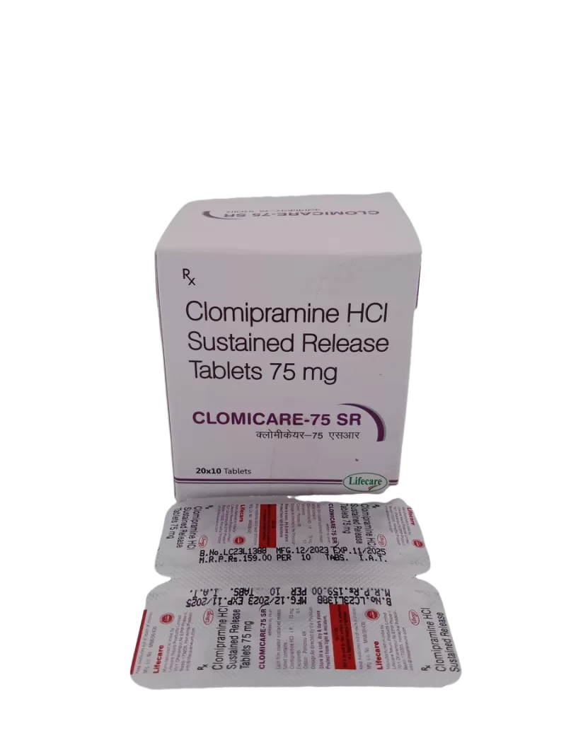 CLOMICARE 75 SR - 10 TABLETS - Image 3