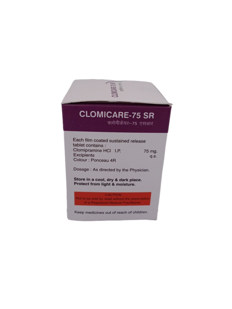 CLOMICARE 75 SR - 10 TABLETS - Image 4