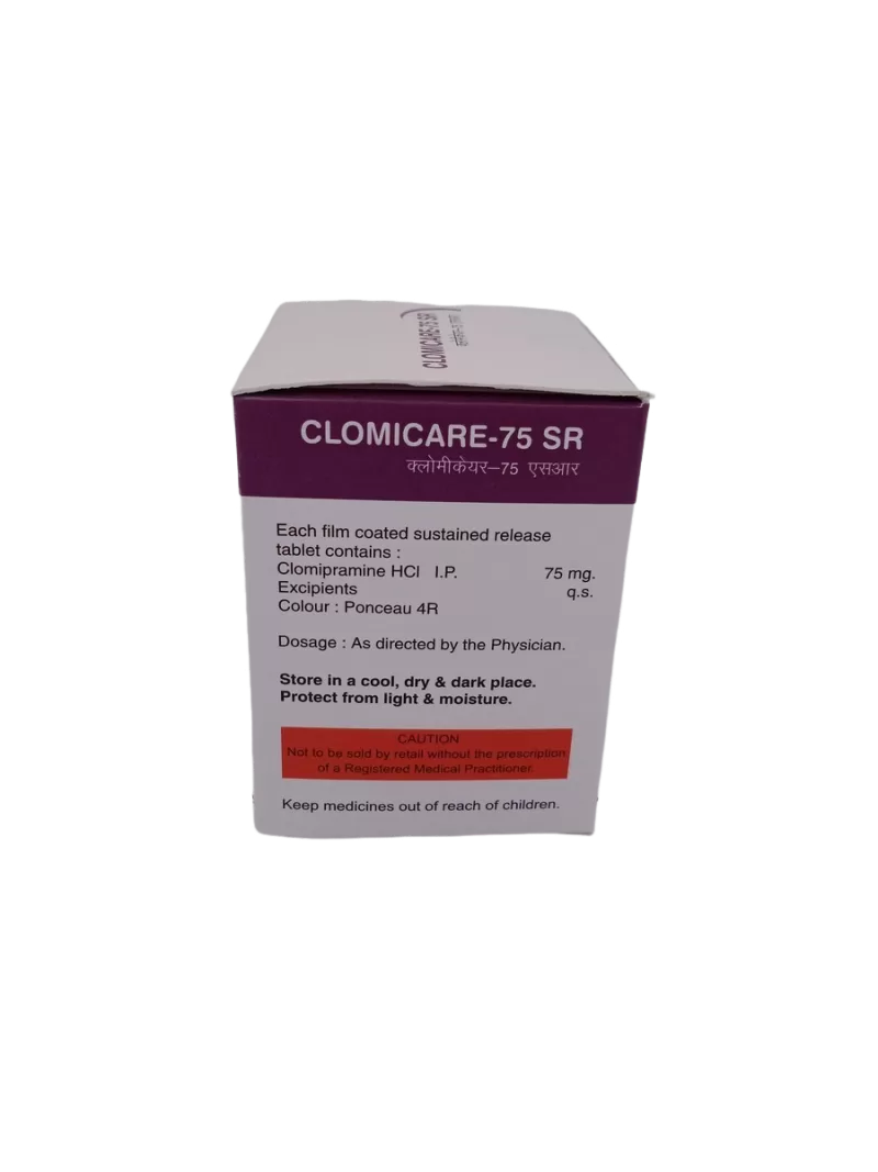 CLOMICARE 75 SR - 10 TABLETS - Image 4