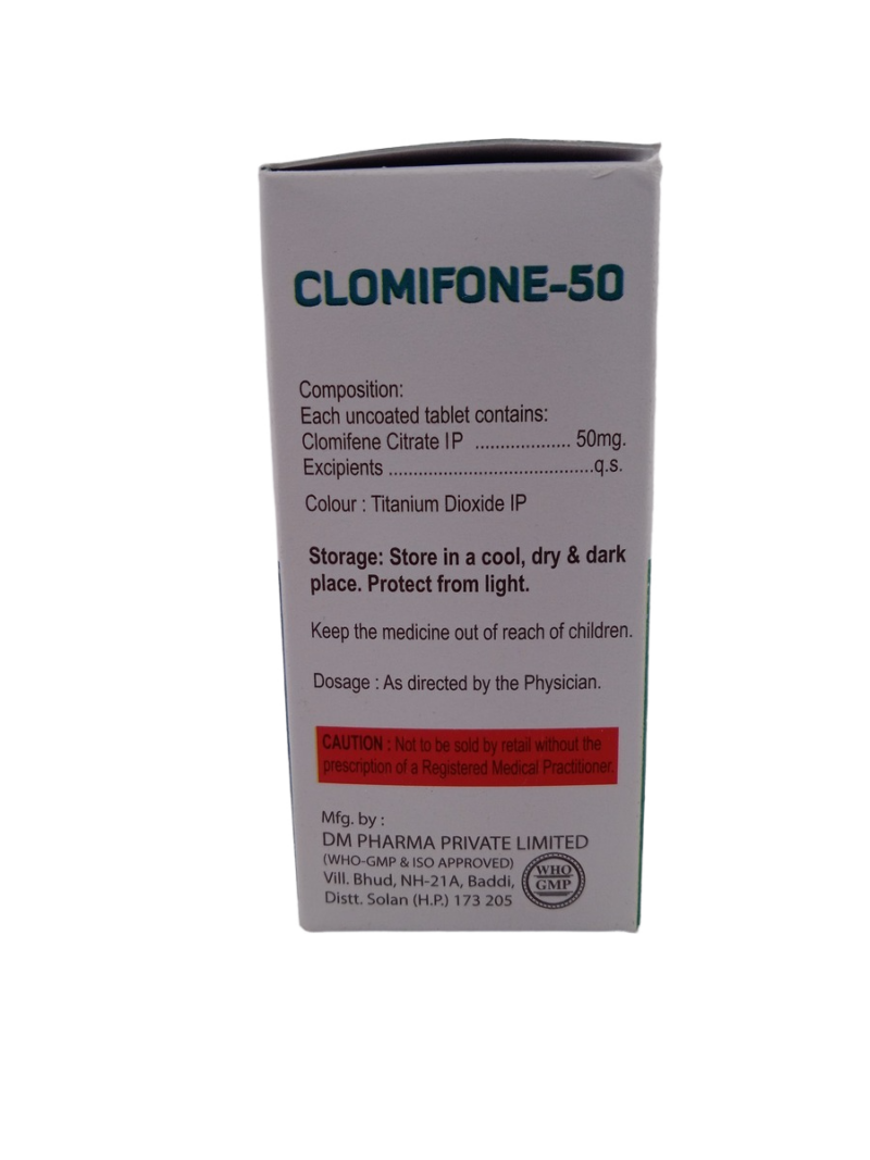 CLOMIFONE 50MG - 10 TABLET - Image 4
