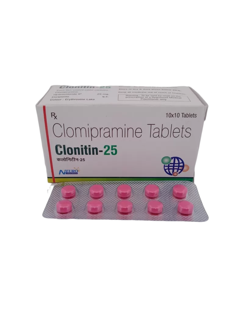 CLONITIN 25 MG - 10 TABLETS - Image 2