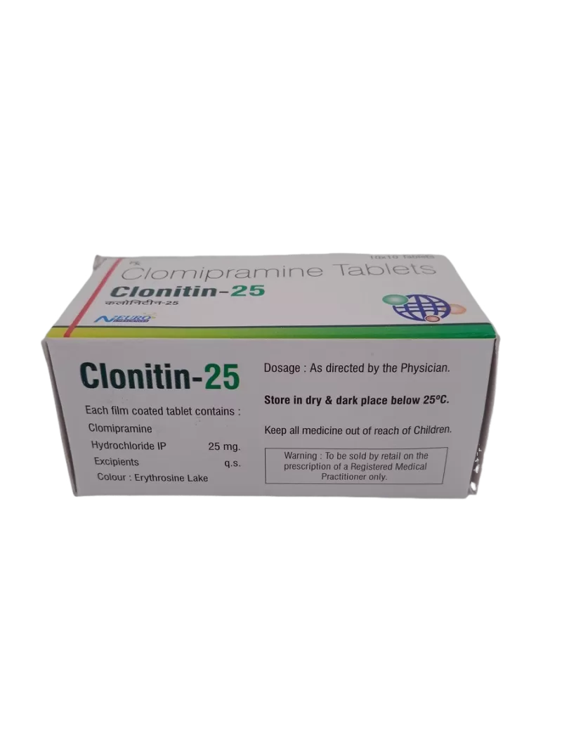 CLONITIN 25 MG - 10 TABLETS - Image 4