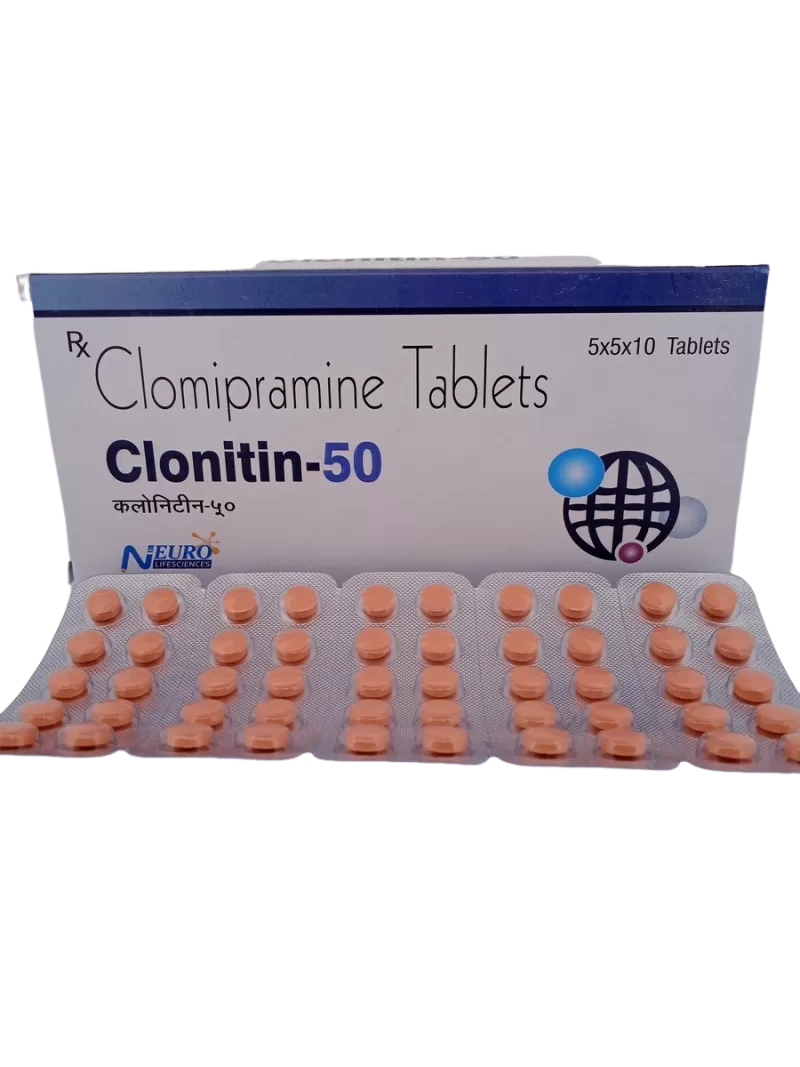 CLONITIN 50 MG - 10 TABLETS - Image 2