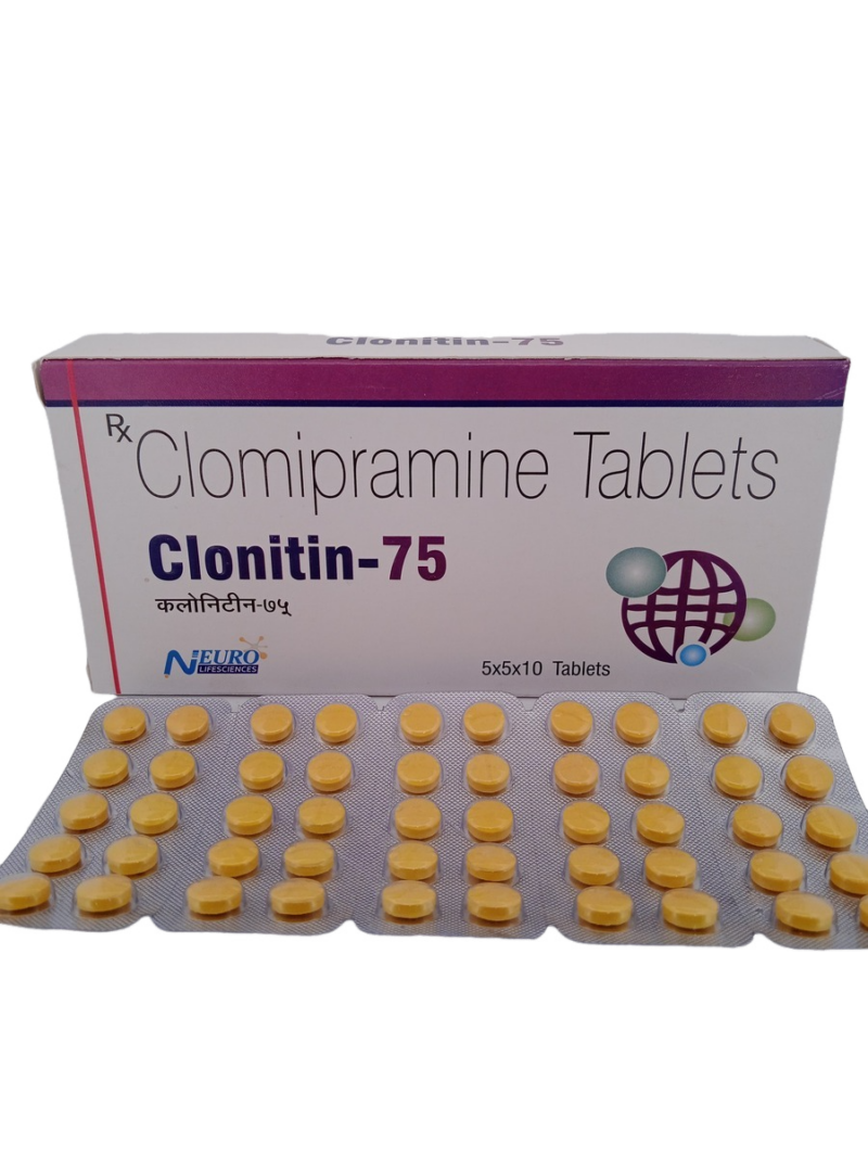 CLONITIN 75 MG - 10 TABLETS - Image 2
