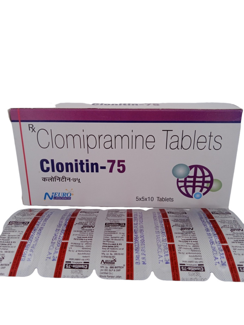 CLONITIN 75 MG - 10 TABLETS - Image 3