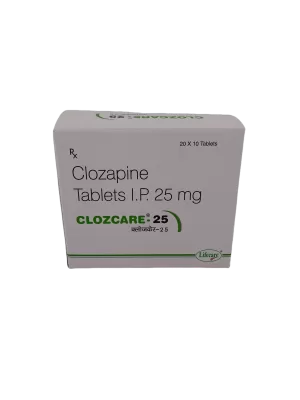 CLOZCARE 25 MG - 10 TABLETS