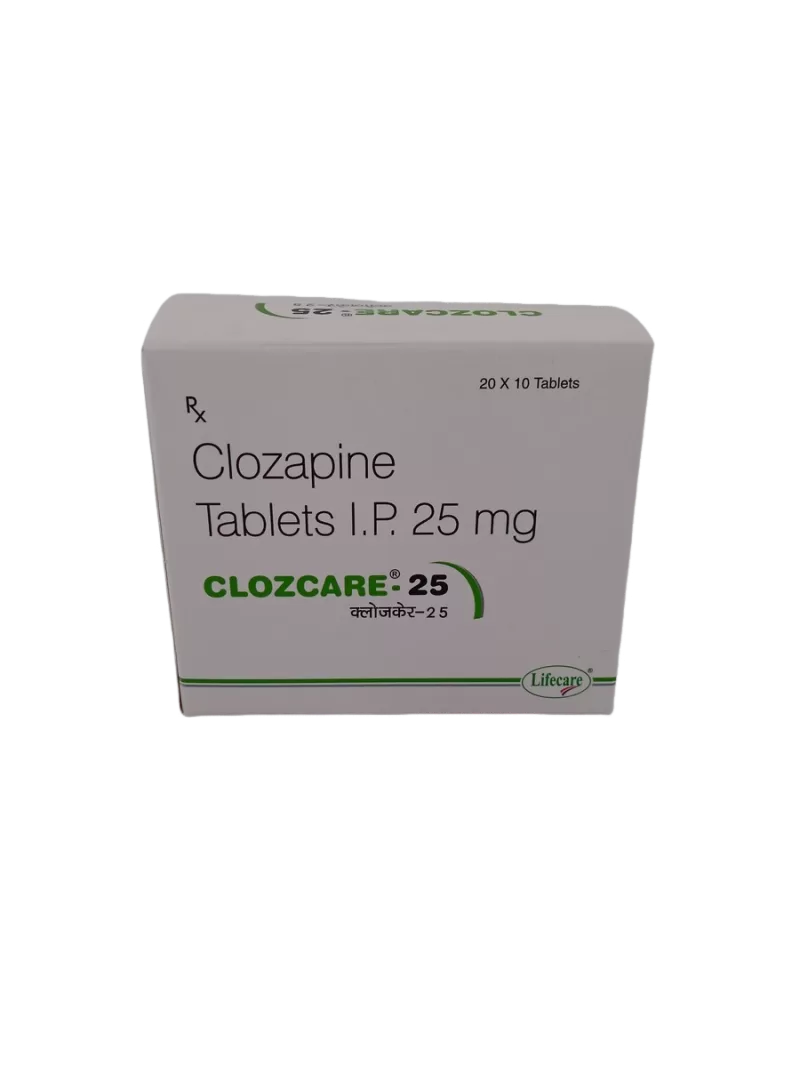 CLOZCARE 25 MG - 10 TABLETS