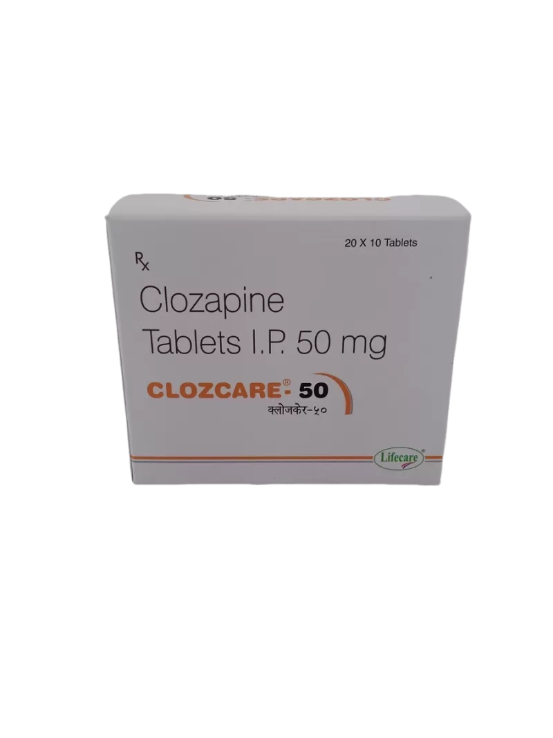 CLOZCARE 50 MG - 10 TABLETS