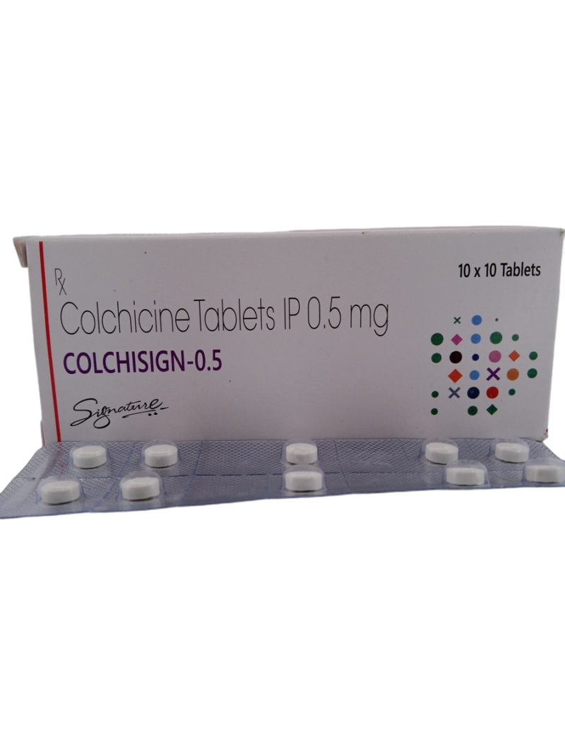 COLCHISIGN 0.5MG - 10 TABLET - Image 2