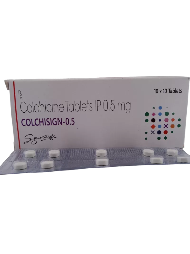 COLCHISIGN 0.5MG - 10 TABLET - Image 2
