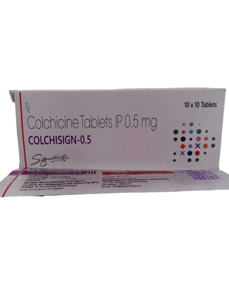 COLCHISIGN 0.5MG - 10 TABLET - Image 3